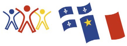 Logo du ralliement acadien du Québec